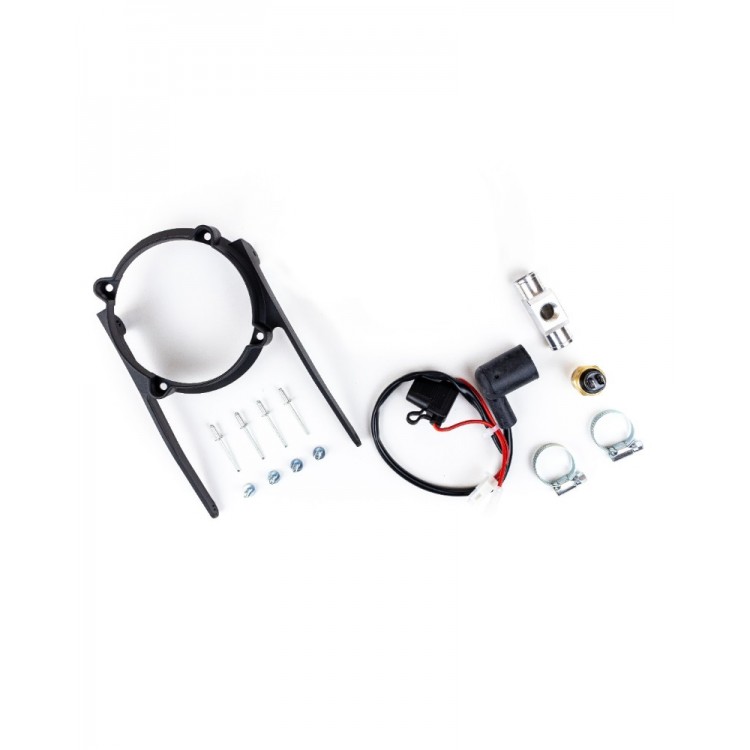 Exed Parts™ – Assembly Kit for KTM and HUSQVARNA with Thermoswitch and Plastic Mounting Bracket, Model 2004-2016, 2 Stroke Exed Parts™ – Assembly Kit for KTM and HUSQVARNA with Thermoswitch and Plastic Mounting Bracket, Model 2004-2016, 2 Stroke