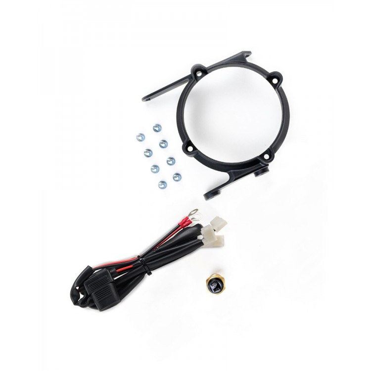 Exed Parts™ – Assembly kit for KTM and HUSQVARNA, with Thermoswitch and Plastic Mounting Bracket, Model 2017-2023, 4 Stroke Exed Parts™ – Assembly kit for KTM and HUSQVARNA, with Thermoswitch and Plastic Mounting Bracket, Model 2017-2023, 4 Stroke