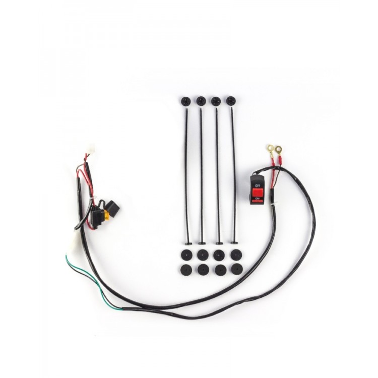 Exed Parts™ – Assembly Kit with ON/OFF Switch and Universal Revotec Mounting Fan Pull Through Kit