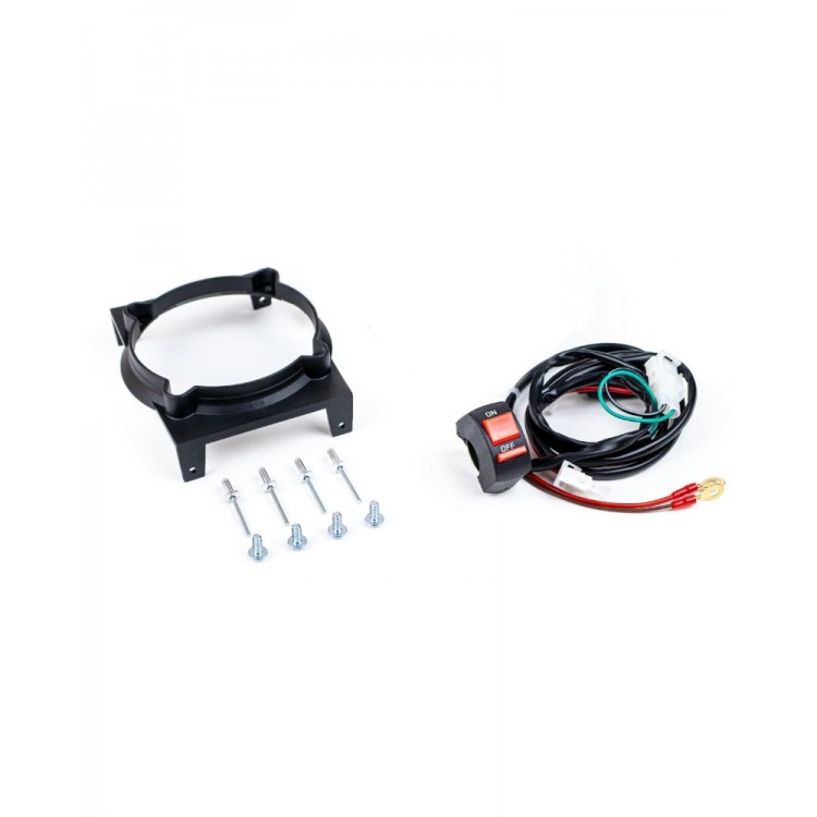 Exed Parts™ – Assembly Kit for SHERCO, with ON/OFF Switch and Plastic Mounting Bracket, Model 2014-2023