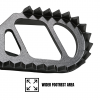 Mitigator Gator Foot Pegs Yamaha 1997-2023 - YZ YZ-F YZ-X YZF-X 65/85/125/250/450 Mitigator Gator Foot Pegs Yamaha 1997-2023 - YZ YZ-F YZ-X YZF-X 65/85/125/250/450