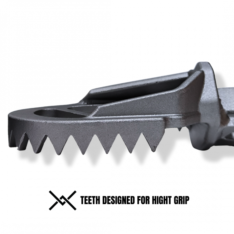 Mitigator Gator Foot Pegs Yamaha 1997-2023 - YZ YZ-F YZ-X YZF-X 65/85/125/250/450 Mitigator Gator Foot Pegs Yamaha 1997-2023 - YZ YZ-F YZ-X YZF-X 65/85/125/250/450