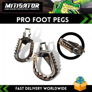 Mitigator Pro Foot Pegs Fits Ktm (EXC/XC-W/XC/SX) Husqvarna (TE/TX/TC)-Gasgas (EC/MC) 2024-2025 TBI Models