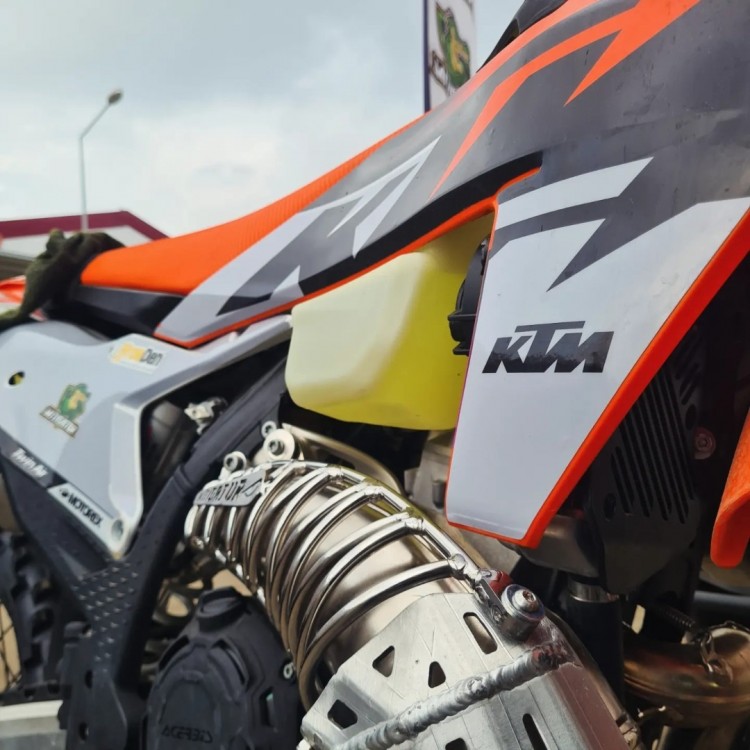 Mitigator Exhaust Pipe Guard Upper Extension Fits Options Ktm / Husqvarna 2019-2023 Gasgas 2021-2023