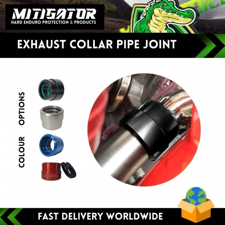 Mitigator Exhaust Collar Pipe Joint Fits Ktm 2012-2025 Husqvarna 2014-2025 GasGas 2021-2025 Mitigator Exhaust Collar Pipe Joint Fits Ktm 2012-2025 Husqvarna 2014-2025 GasGas 2021-2025