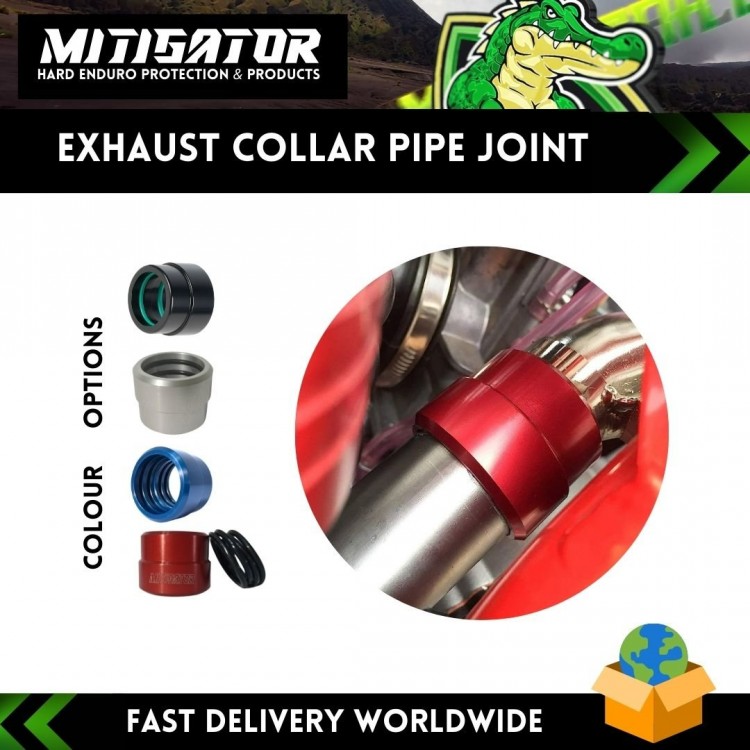 Mitigator Exhaust Collar Pipe Joint Fits Ktm 2012-2025 Husqvarna 2014-2025 GasGas 2021-2025 Mitigator Exhaust Collar Pipe Joint Fits Ktm 2012-2025 Husqvarna 2014-2025 GasGas 2021-2025