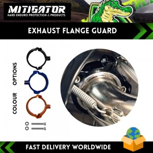 Mitigator Exhaust Flange Guard Ktm 2019-2023 Husqvarna 2019-2023 GasGas 2021-2023 