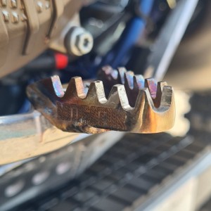 Mitigator Rear Brake Pedal Tip (3mm) Fits Ktm 2017-2025 Husqvarna 2017-2025 GasGas 2021-2025