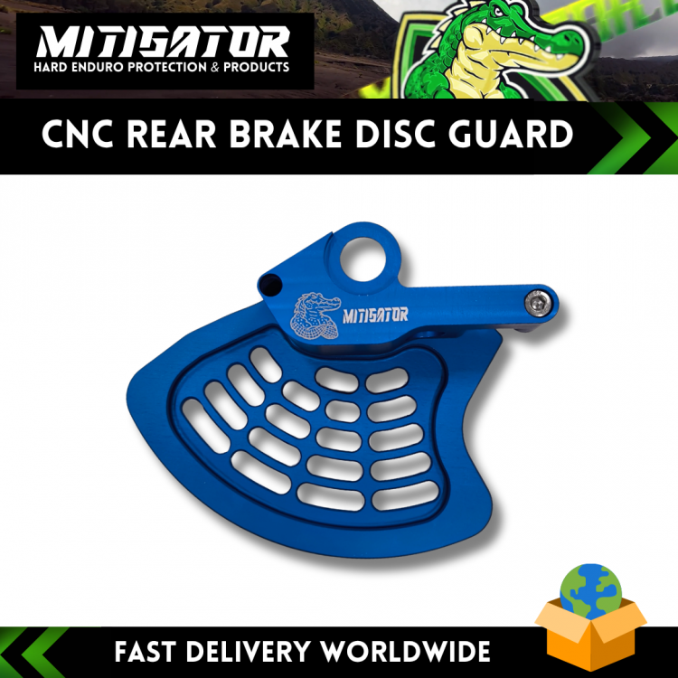 Mitigator CNC Front Brake Disc Guard Fits Ktm 2016-2025 Husqvarna 2016-2025 GasGas 2021-2024 Mitigator CNC Front Brake Disc Guard Fits Ktm 2016-2025 Husqvarna 2016-2025 GasGas 2021-2024