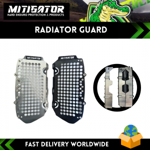Mitigator CNC Radiator Guard Fits Ktm 2017-2025 Husqvarna 2016-2025 Gasgas 2021-2024