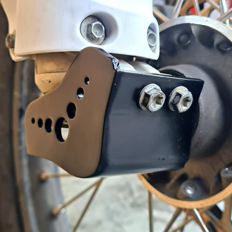 Front Brake Disc Guard + Fork Guard - Yamaha YZ250F / YZ450F 2014-2024