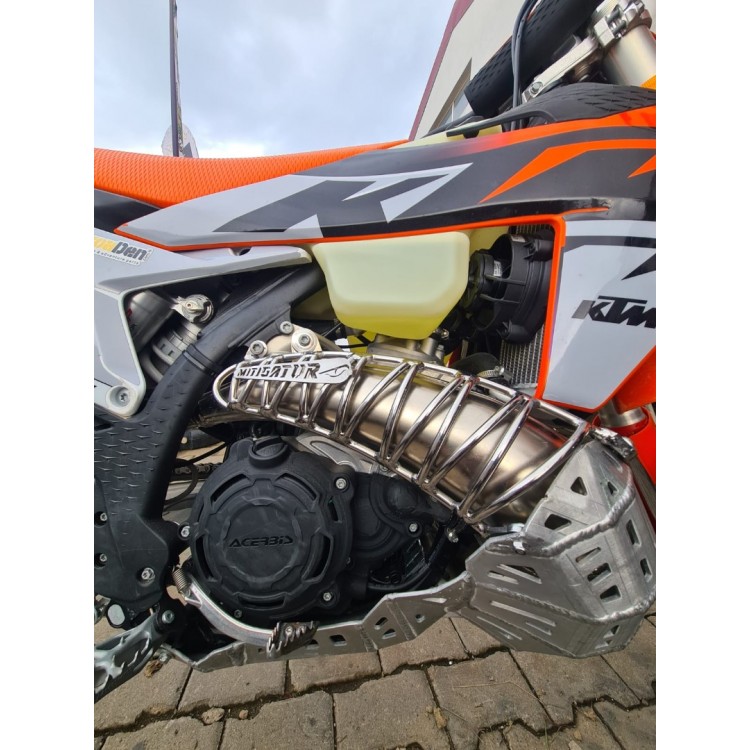 Mitigator Exhaust Pipe Guard Upper Extension Fits Options Ktm / Husqvarna 2019-2023 Gasgas 2021-2023