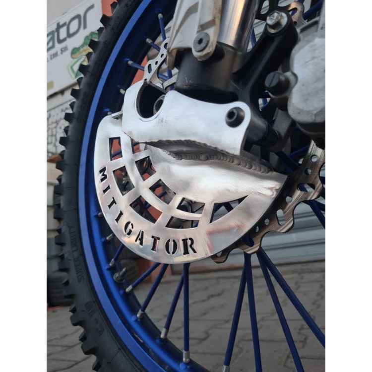 Front Brake Disc Guard + Fork Guard - Yamaha YZ250F / YZ450F 2014-2024