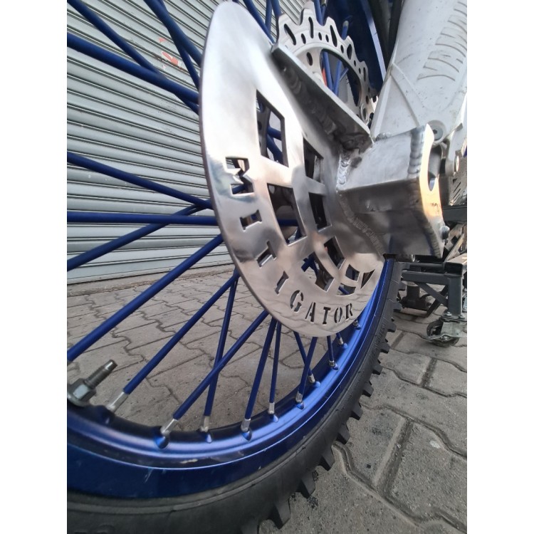 Front Brake Disc Guard + Fork Guard - Yamaha YZ250F / YZ450F 2014-2024