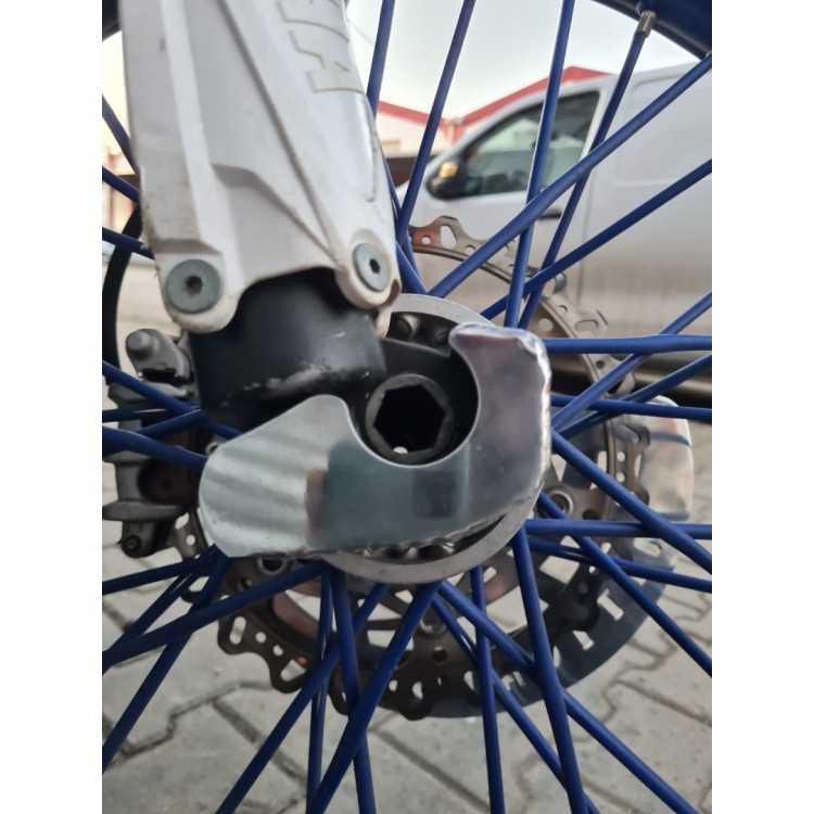 Front Brake Disc Guard + Fork Guard - Yamaha YZ250F / YZ450F 2014-2024