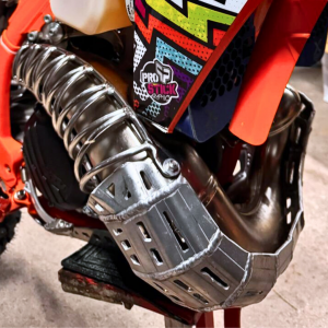 Mitigator Exhaust Pipe Guard Upper Extension Fits Options Ktm / Husqvarna 2019-2023 Gasgas 2021-2023 Mitigator Exhaust Pipe Guard Upper Extension Fits Options Ktm / Husqvarna 2019-2023 Gasgas 2021-2023