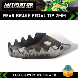Mitigator Rear Brake Pedal Tip (2mm) Fits Ktm 2017-2025 Husqvarna 2017-2025 GasGas 2021-2025