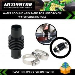  Mitigator Motorcycle In Line Super Cooler For Radiator Hose Fits Unıversal 0.76″ Inside Diameter Hose