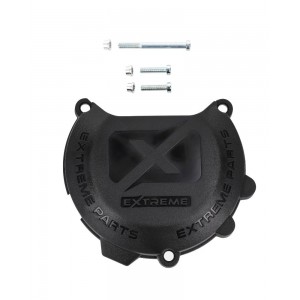 Clutch Cover Protection Kit for KTM 250, 300 EXC, Model 2017-2023, 2 Stroke Black